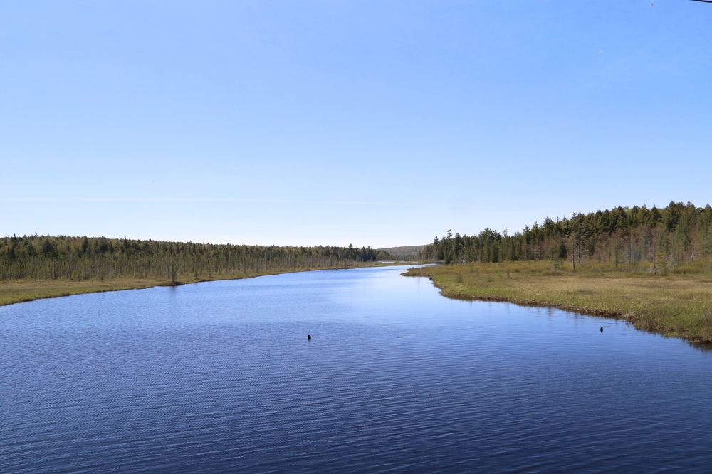 The waters of Raquette Lake