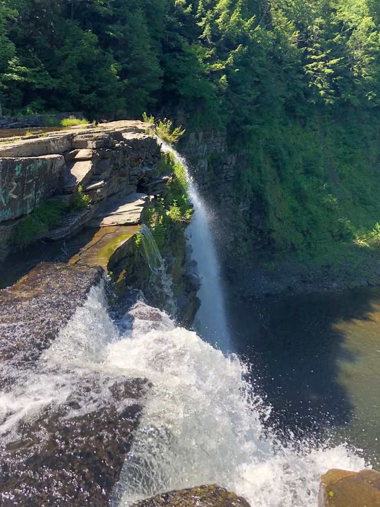 Cascades of Salmon River Falls