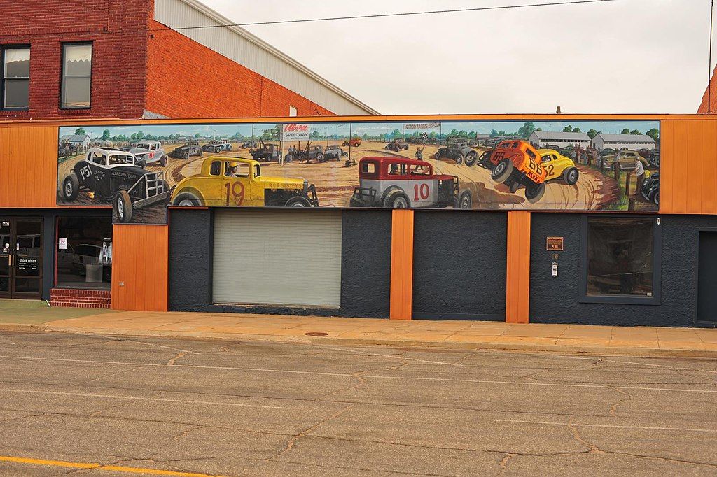 A mural at Alva