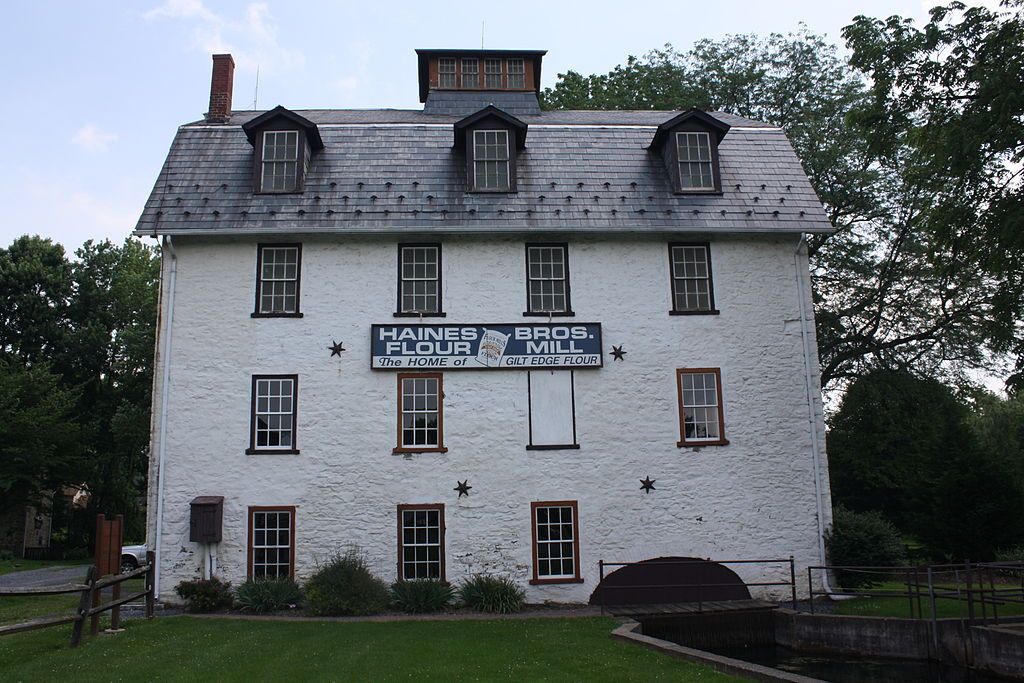 Exterior of the Haines Mill Museum