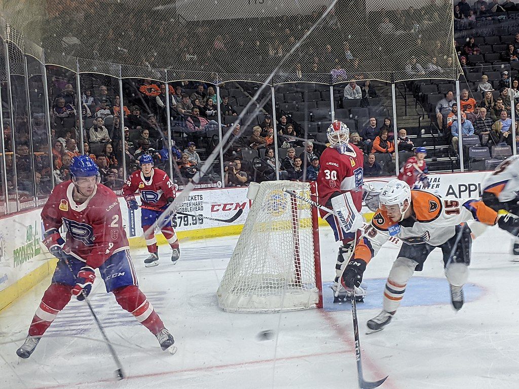 Players of the Lehigh Valley Phantom