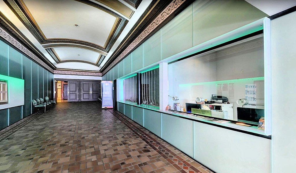 Interior of Miller Symphony Hall
