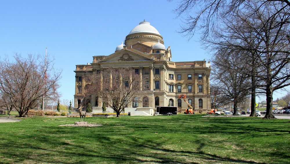 Outside View of Luzerne County Courthouse