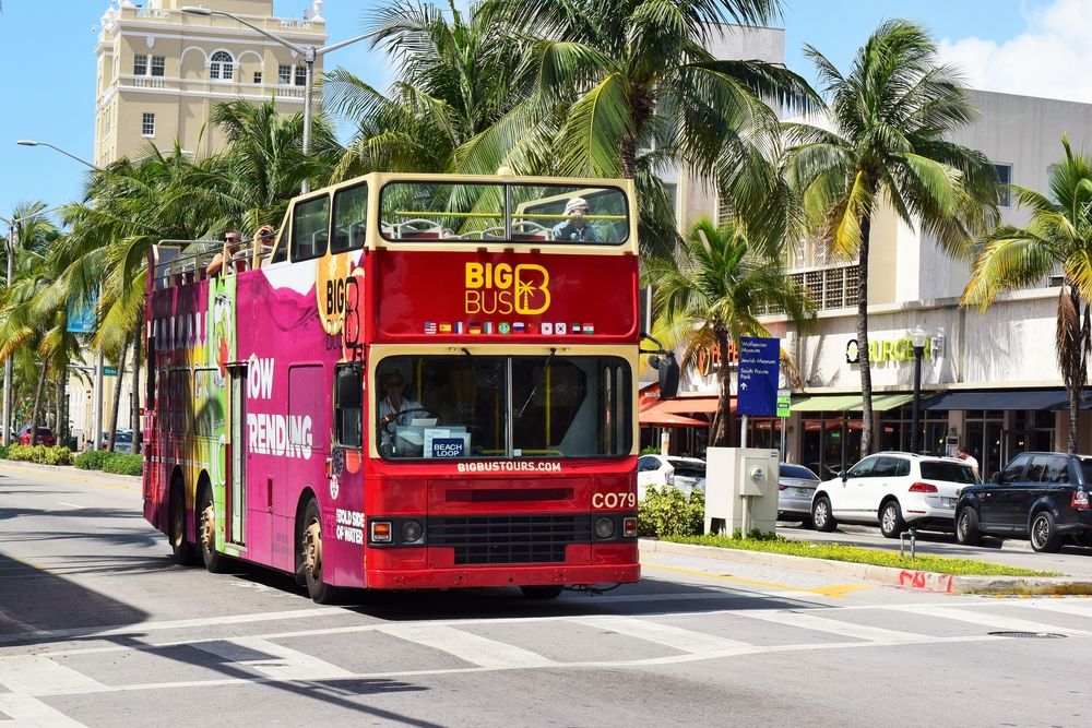 View of Double-Decker Bus