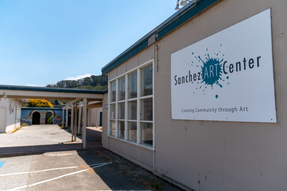 Outside View of Sanchez Art Center