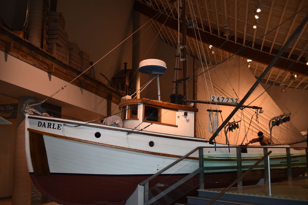 Darble boat displayed in Columbia River Maritime Museum