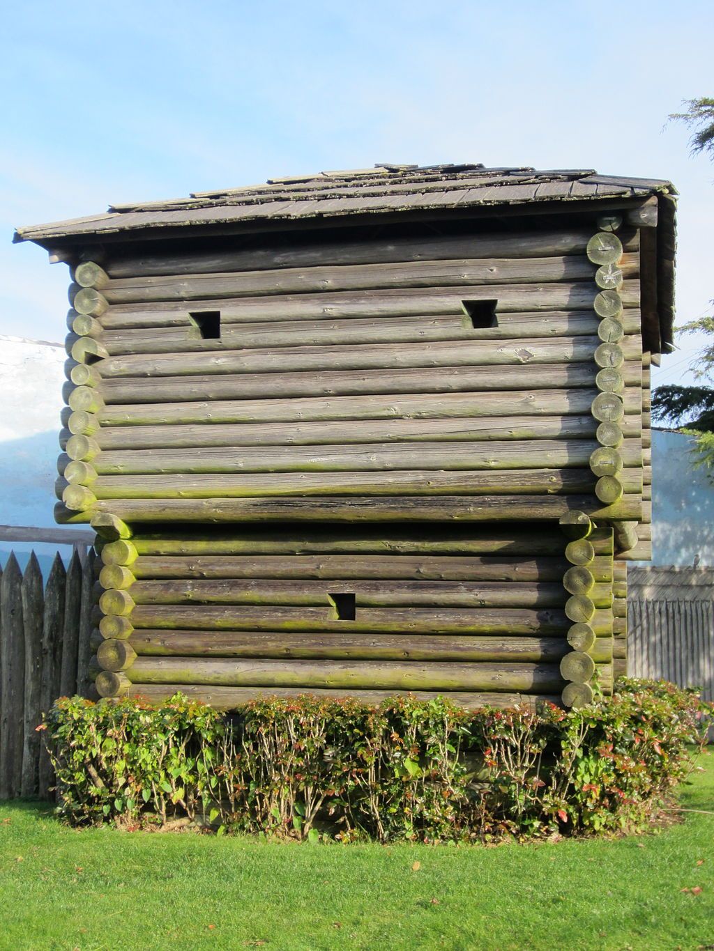 Exterior of Fort Astoria