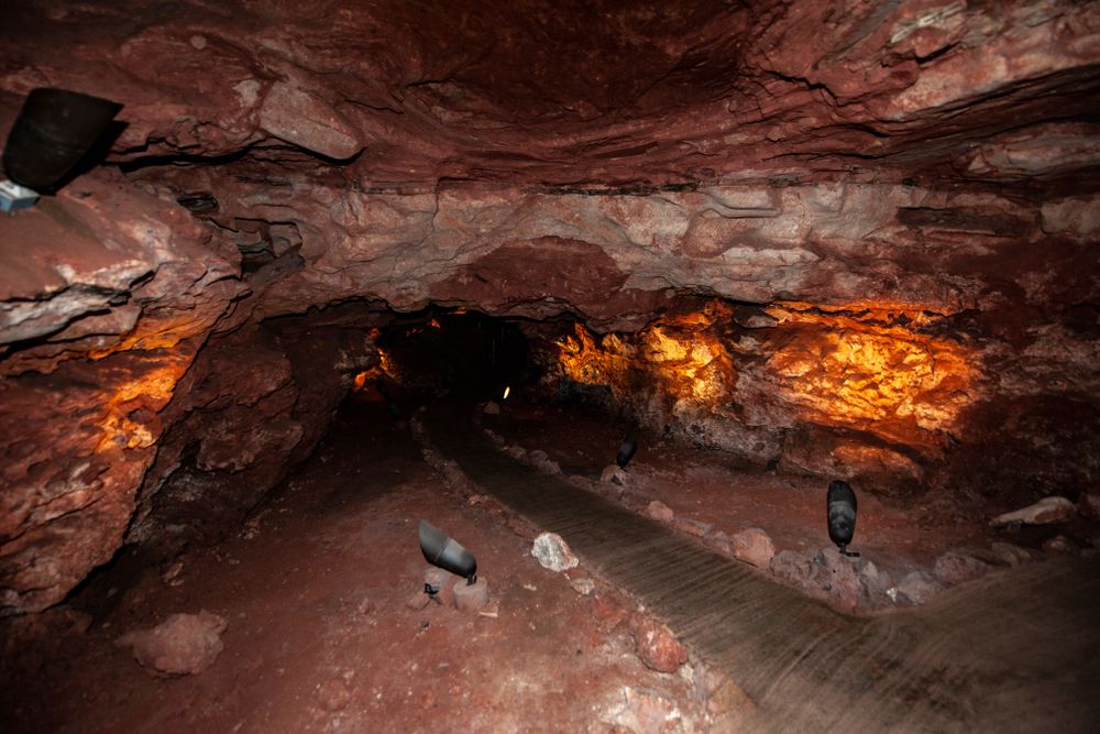Interior of Wind Cave National Park