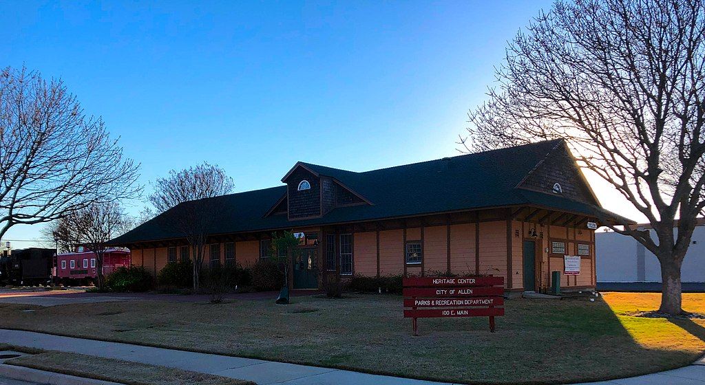 Exterior of Allen Depot Museum