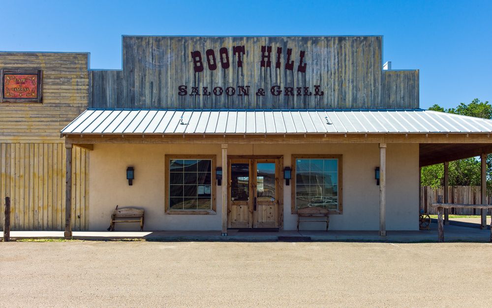 A saloon at Route 66 Historic District