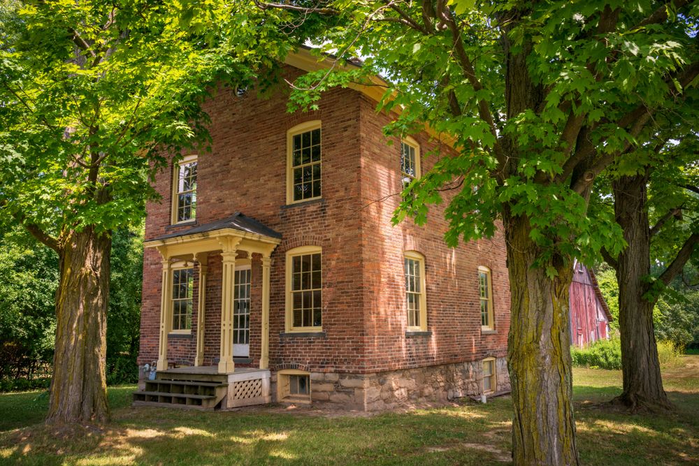 Exterior of Harriet Tubman Home