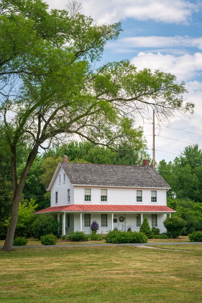 Exterior of Harriet Tubman National Historical Park's home for the aged