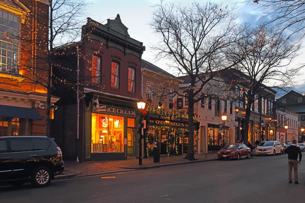 Buildings along Old Town Alexandria