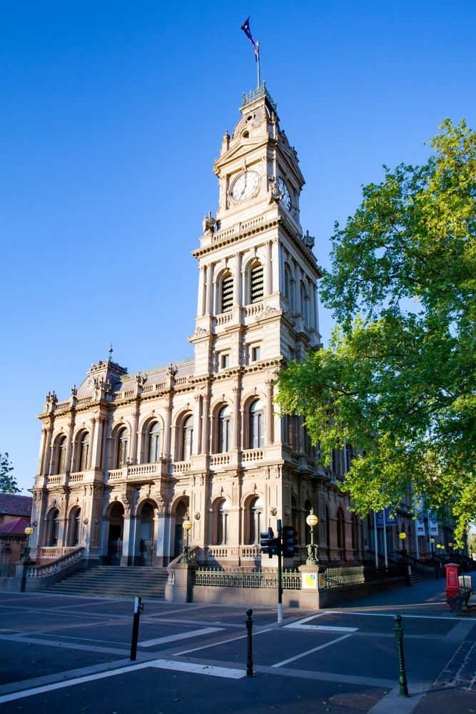 Exterior of Bendigo Visitor Centre