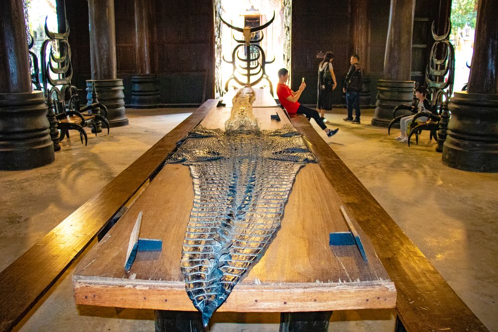 Inside Baan Dam Museum