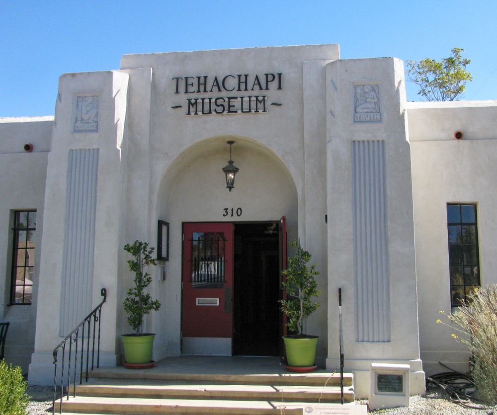 Front View of Tehachapi Museum