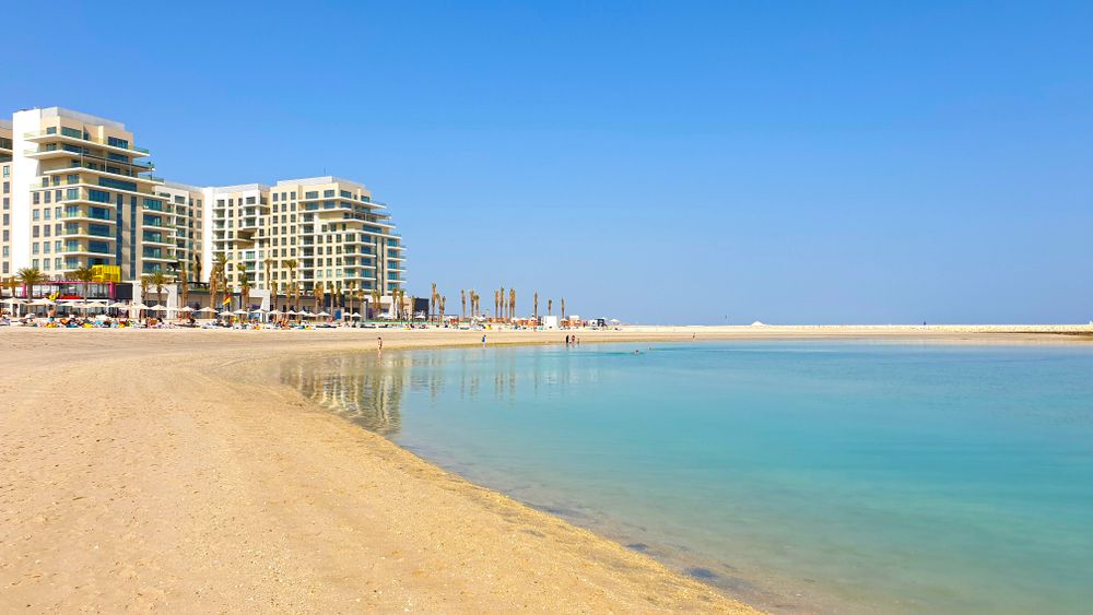 The waters of Marassi Beach