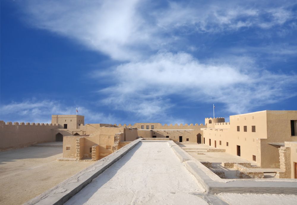 Interior grounds of Sheikh Salman bin Ahmed Al-Fateh Fort