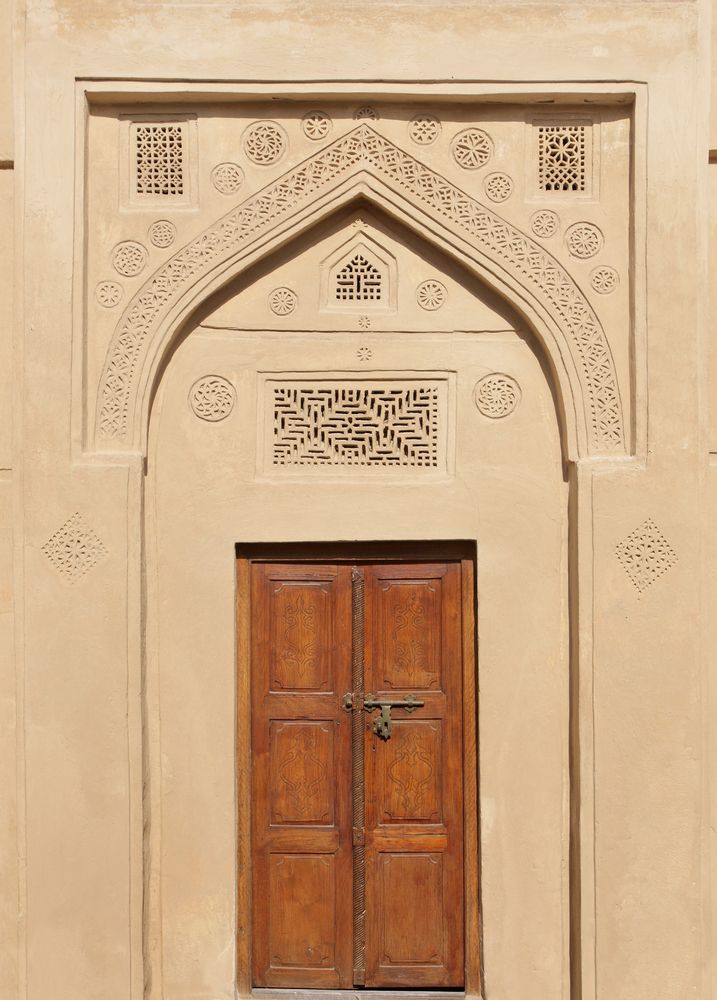 A door at Sheikh Salman bin Ahmed Al-Fateh Fort
