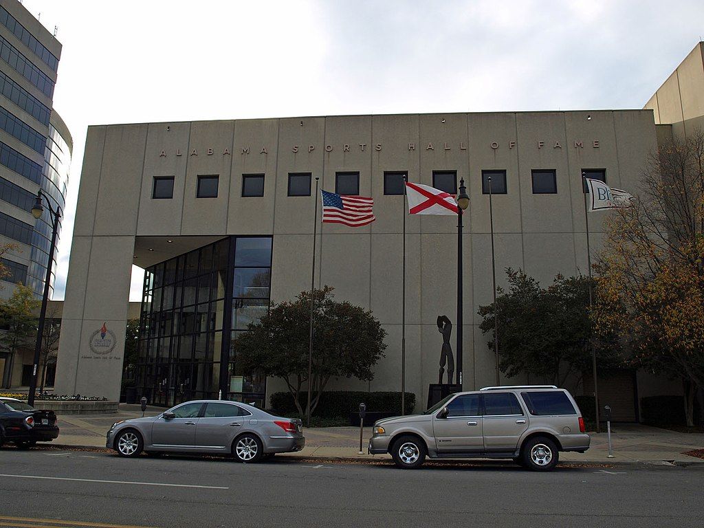 Exterior of the Alabama Sports Hall of Fame