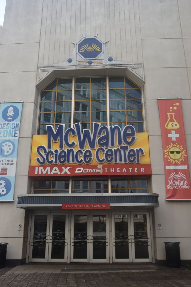 Exterior of the McWane Science Center