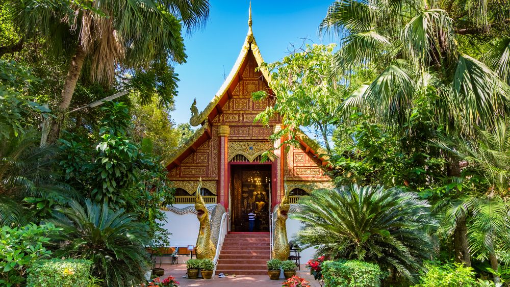 Outside view of Wat Phra Kaew