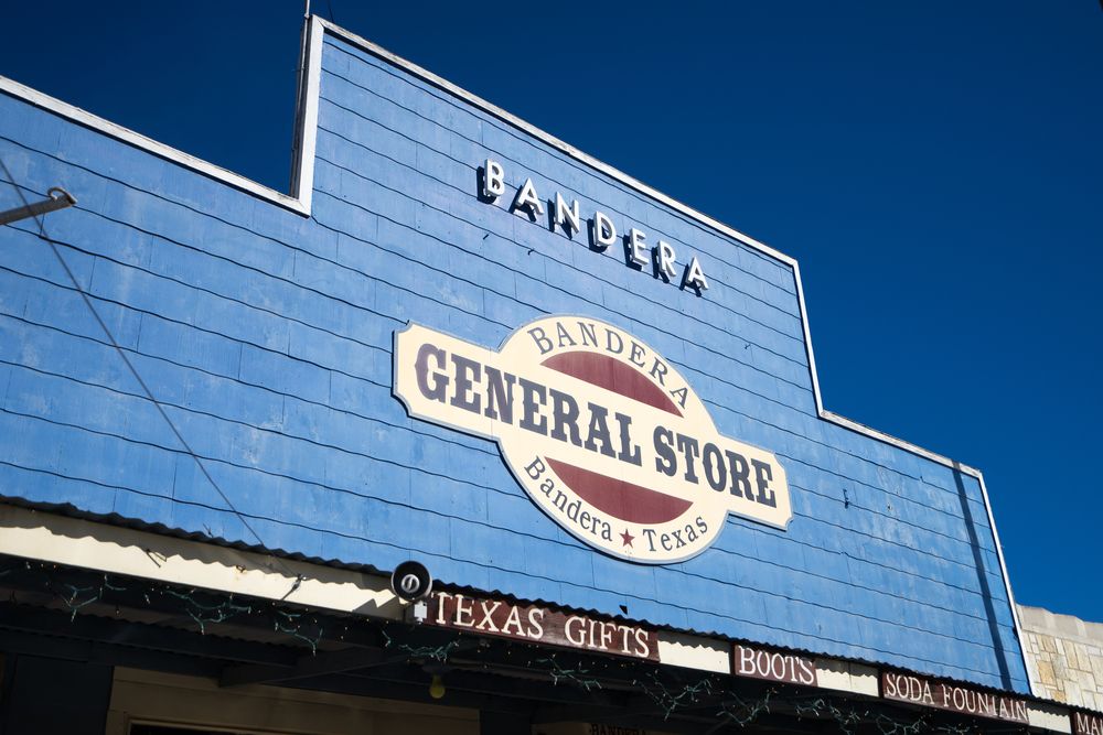 Front View of Bandera General Store
