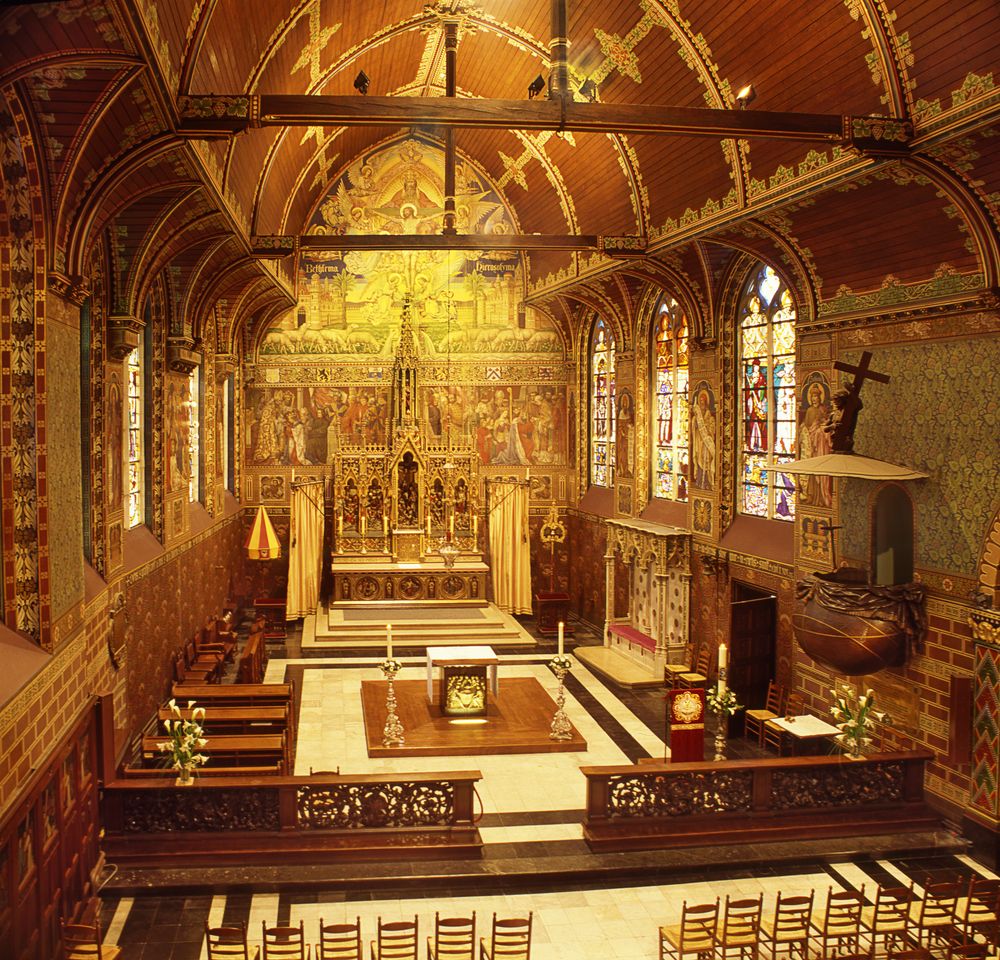 Inside Basilica of the Holy Blood