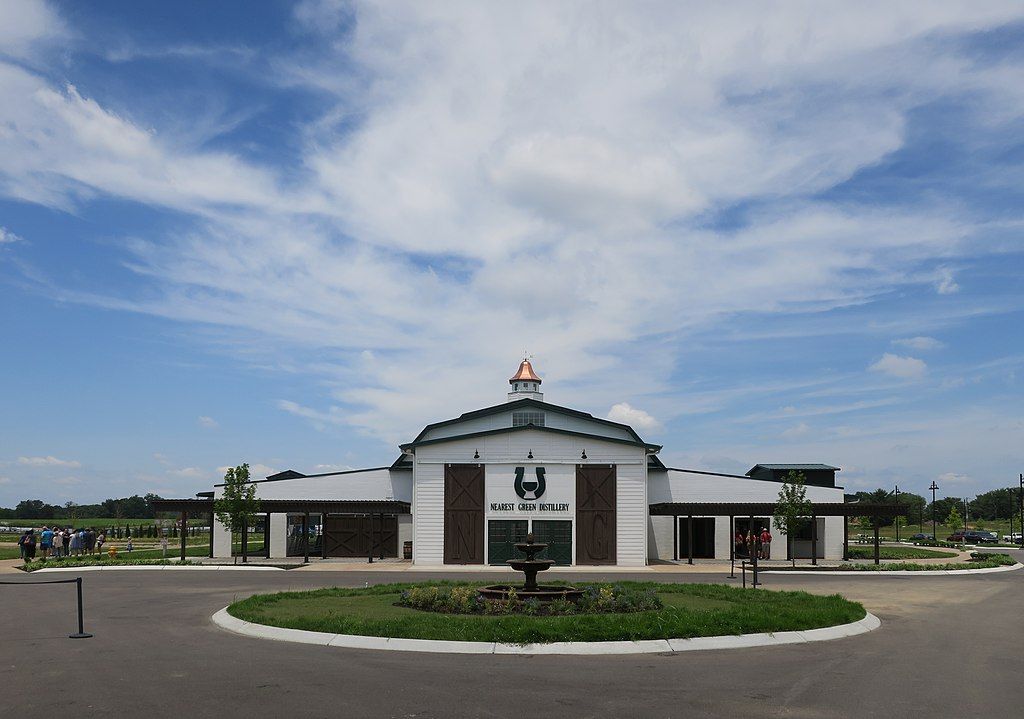 Exterior of Nearest Green Distillery