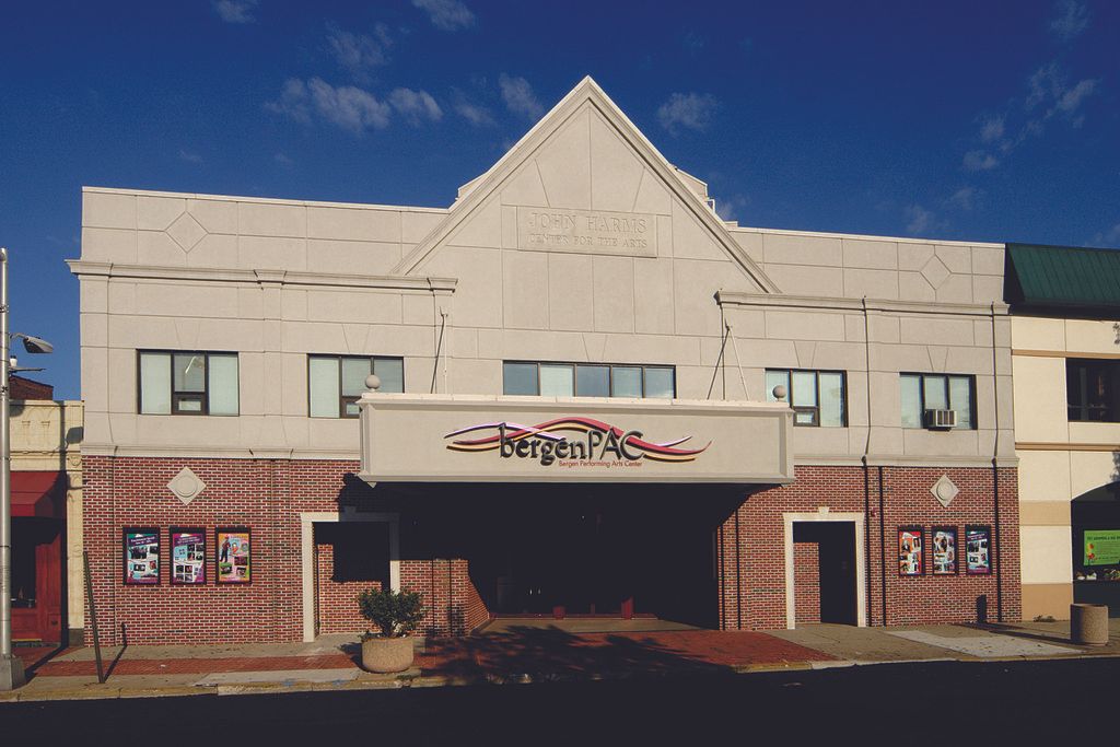 Exterior of Bergen Performing Arts Center