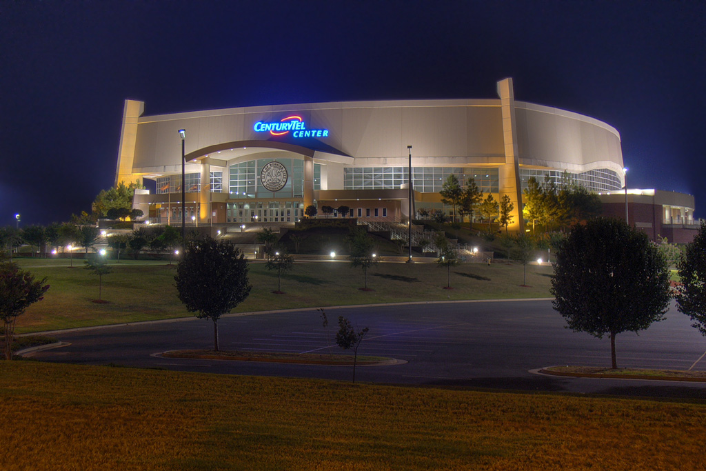 Exterior of Brookshire Grocery Arena