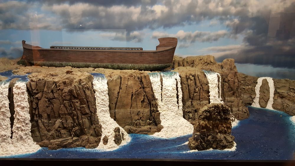 Noah's Ark display in the Creation Museum