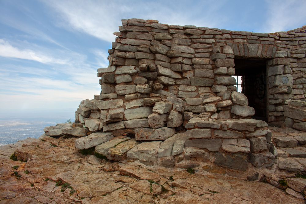 Close view of Kiwanis Cabin