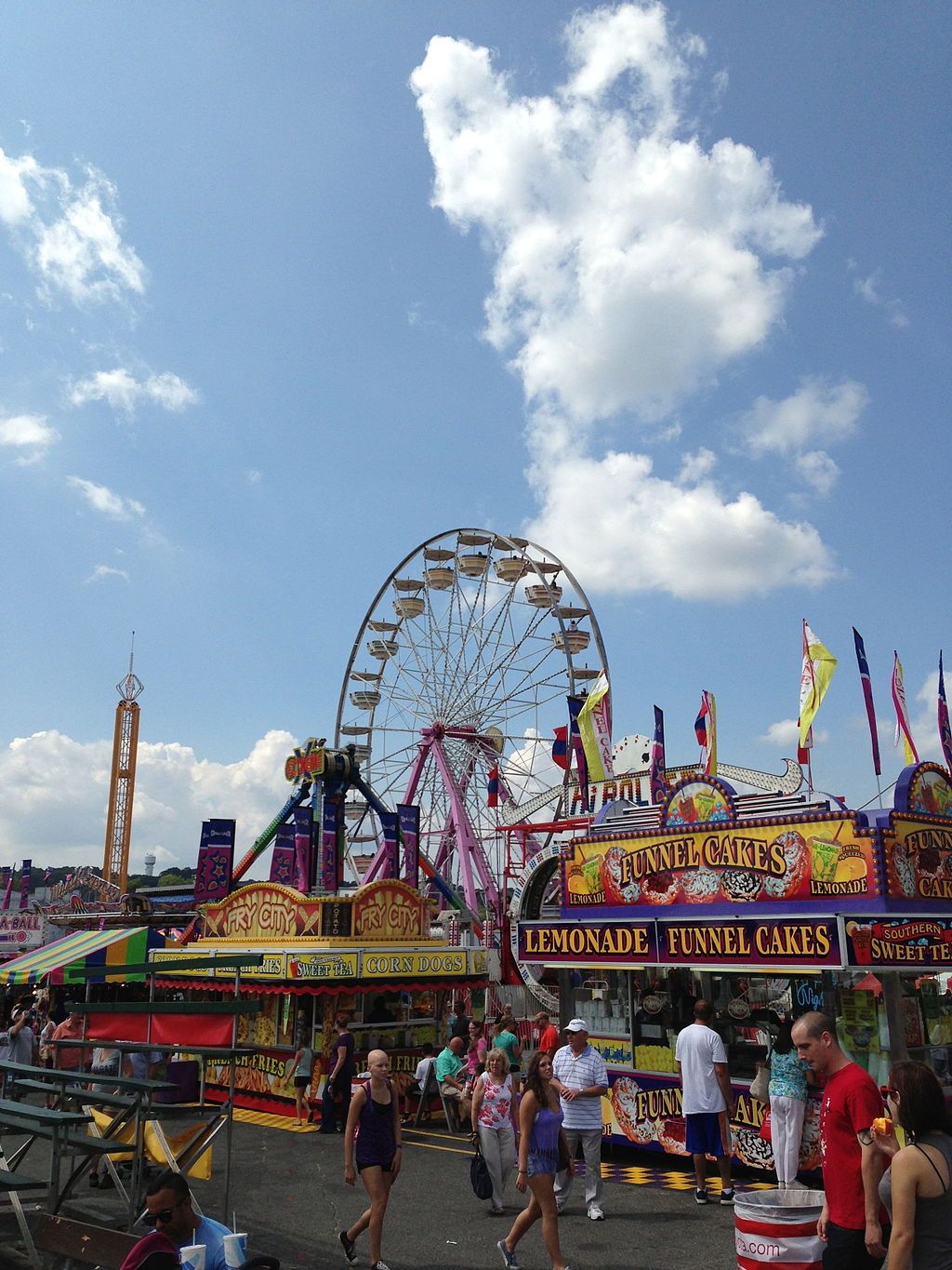 Daytime view of Maryland State Fairgrounds
