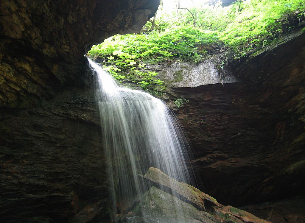 Waterfall at Raccoon Creek State Park