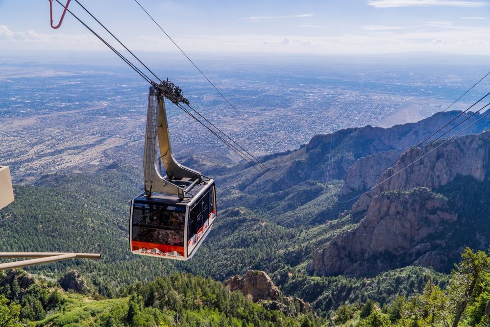 Gondola of Sandia Peak Tramway