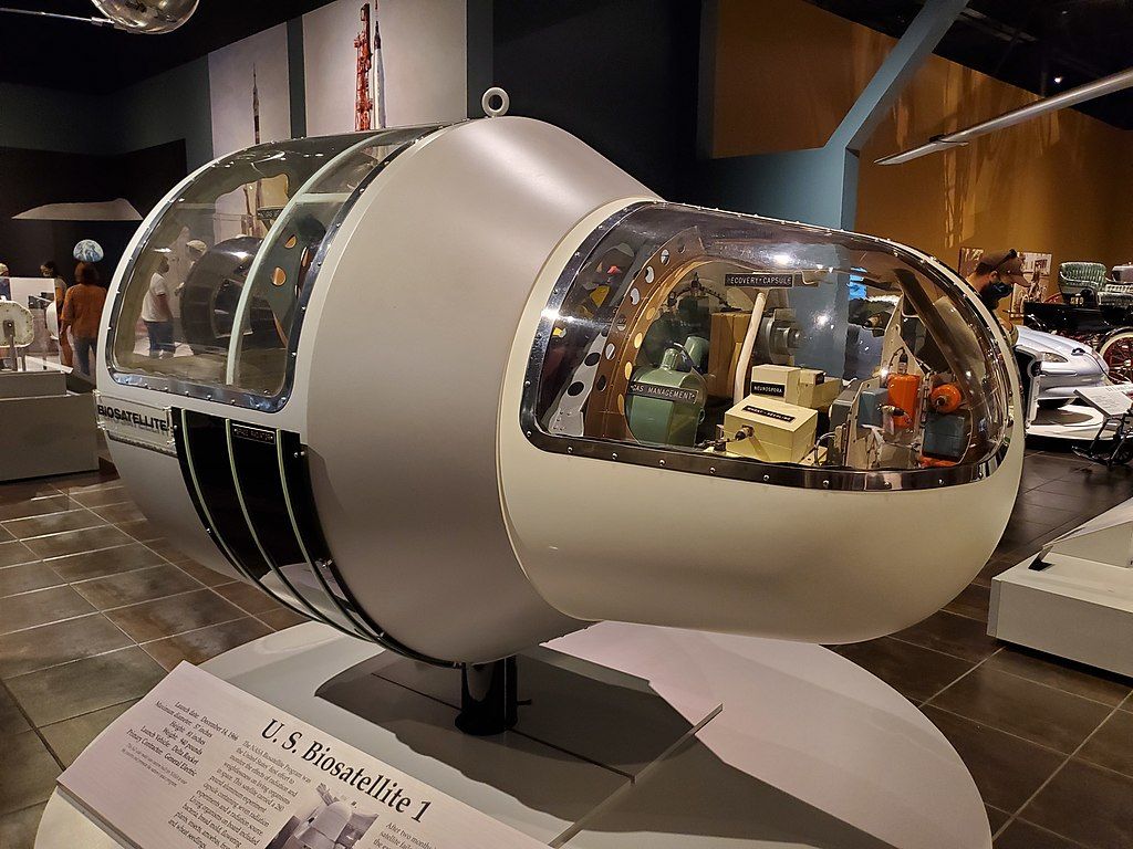 U.S Biosatellite at Tellus Science Museum