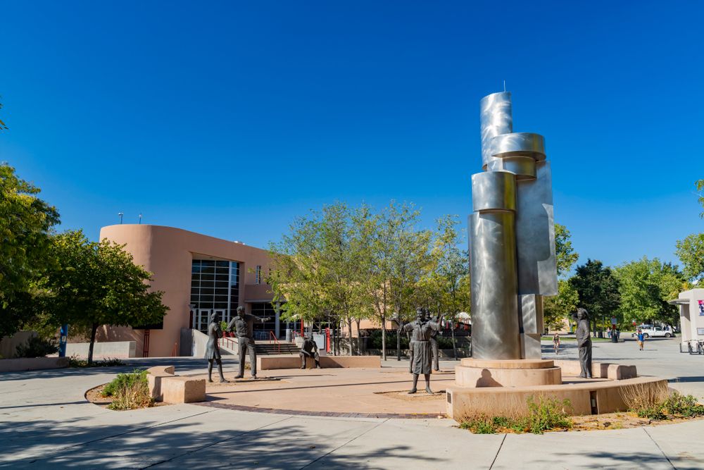 Grounds of The University of New Mexico