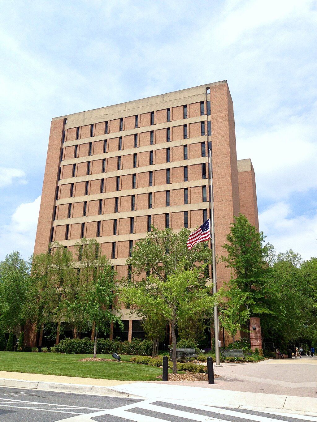 Admin building at University of Maryland, Baltimore