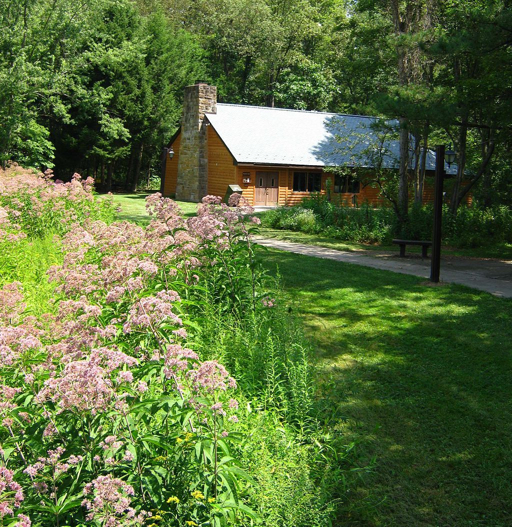 Exterior of the Wildflower Reserve Interpretive Center