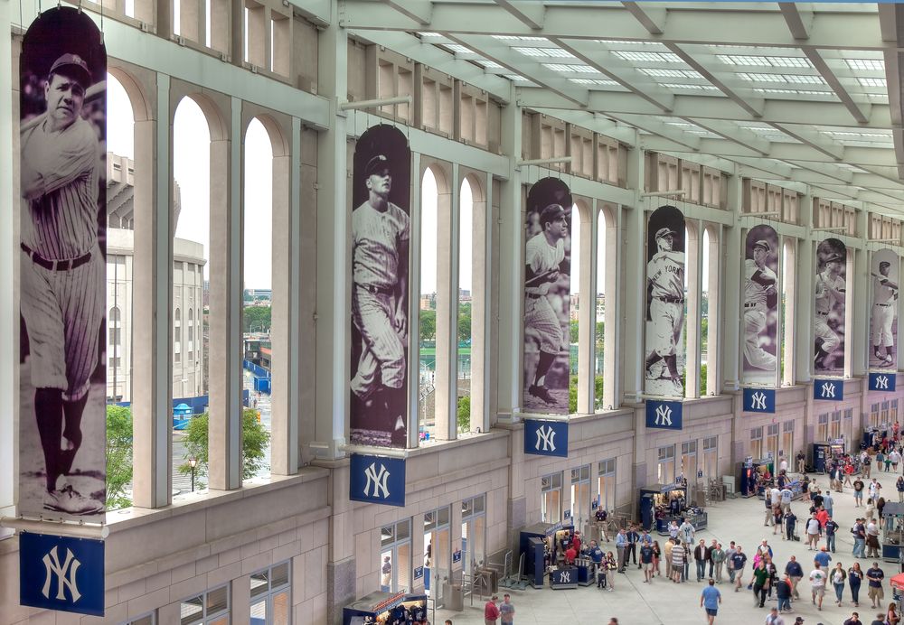 Promenade at the Yankee Stadium