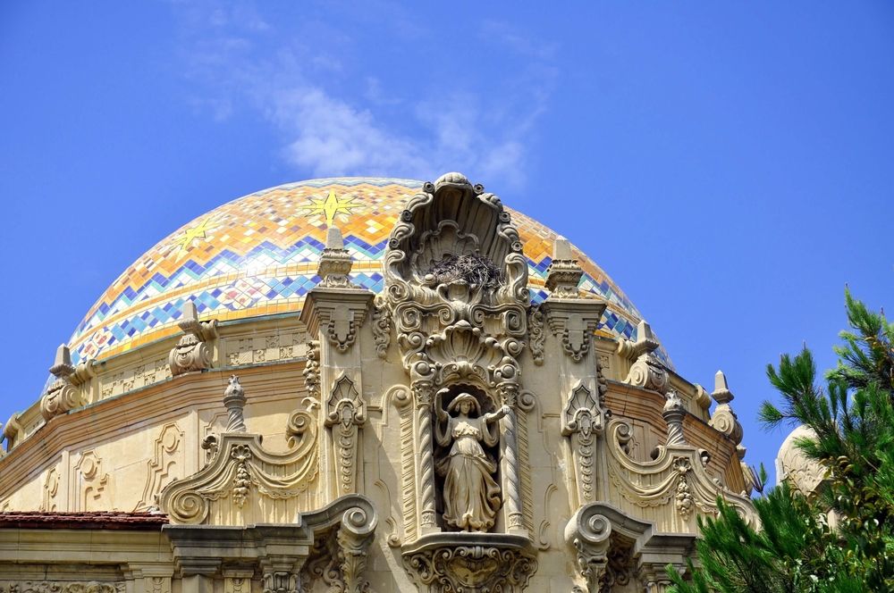 The dome of Burbank Aviation Museum's building
