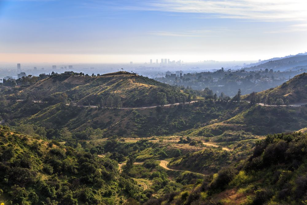 Hiking trails of Griffith Park
