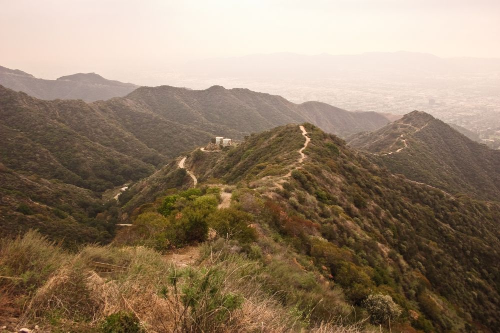 Mountain views from Wildwood Canyon Park