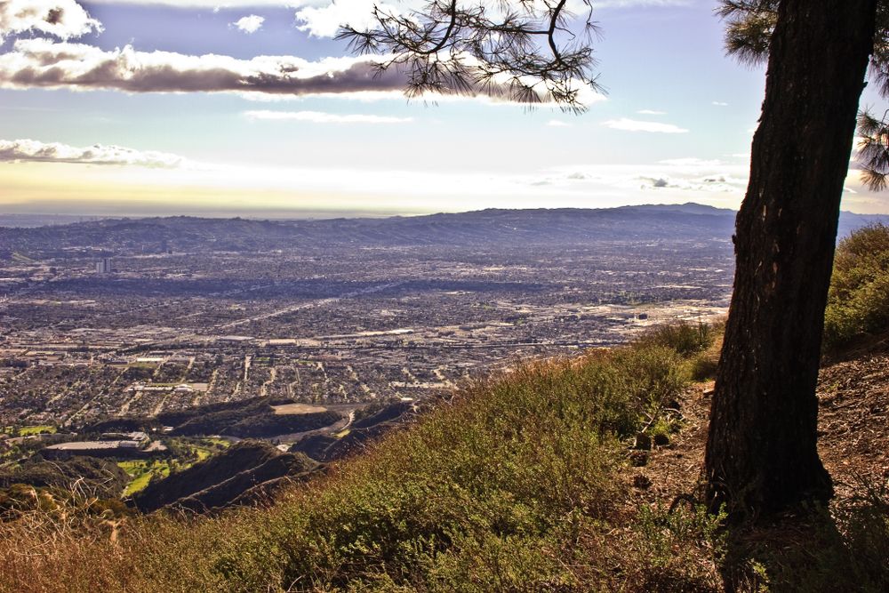 Skyline views from Wildwood Canyon Park