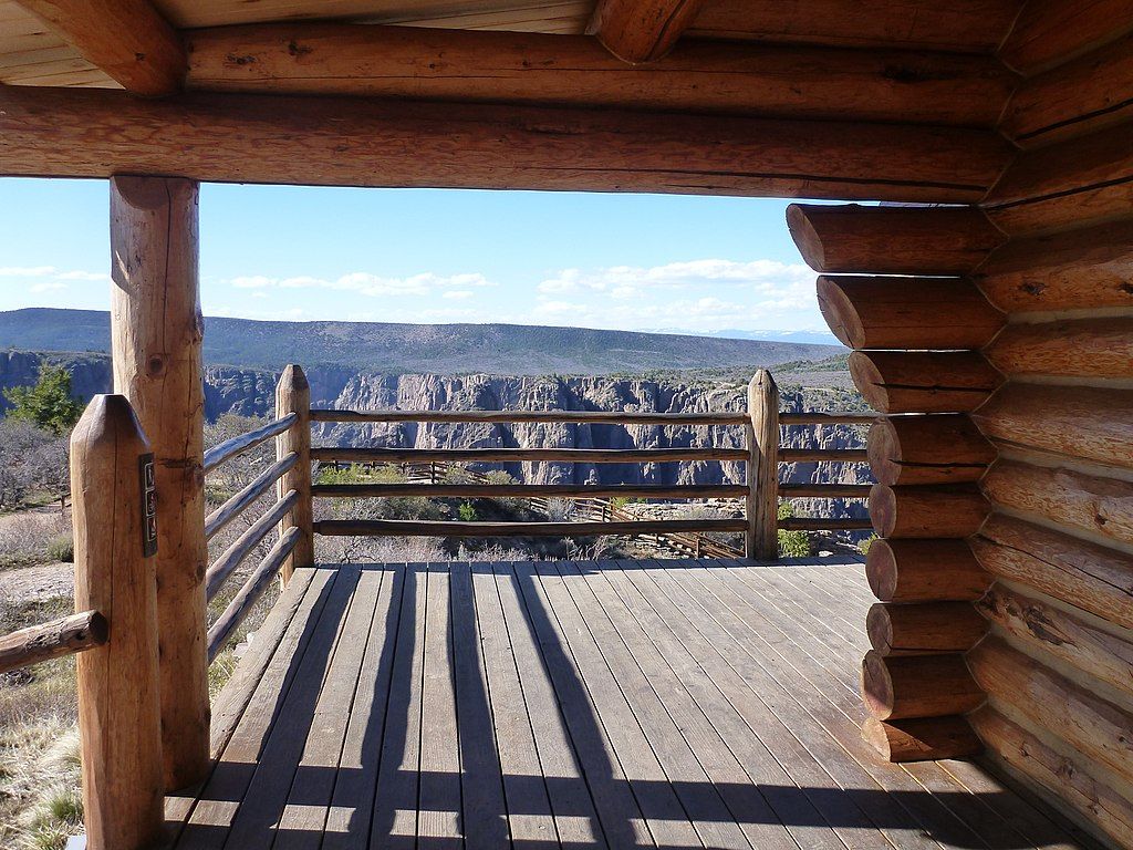 Observation deck of South Rim Visitor Center