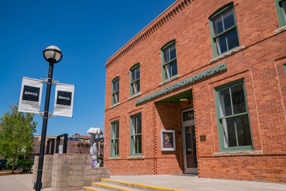 Exterior of the Boulder Museum of Contemporary Art