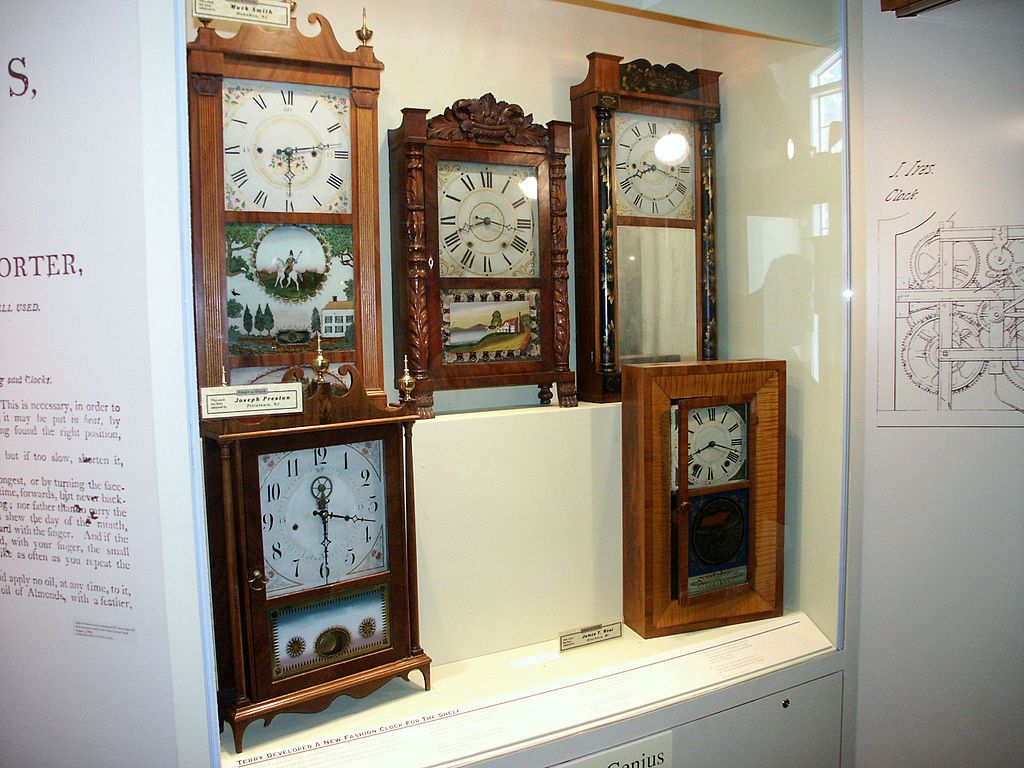 Interior of American Clock And Watch Museum