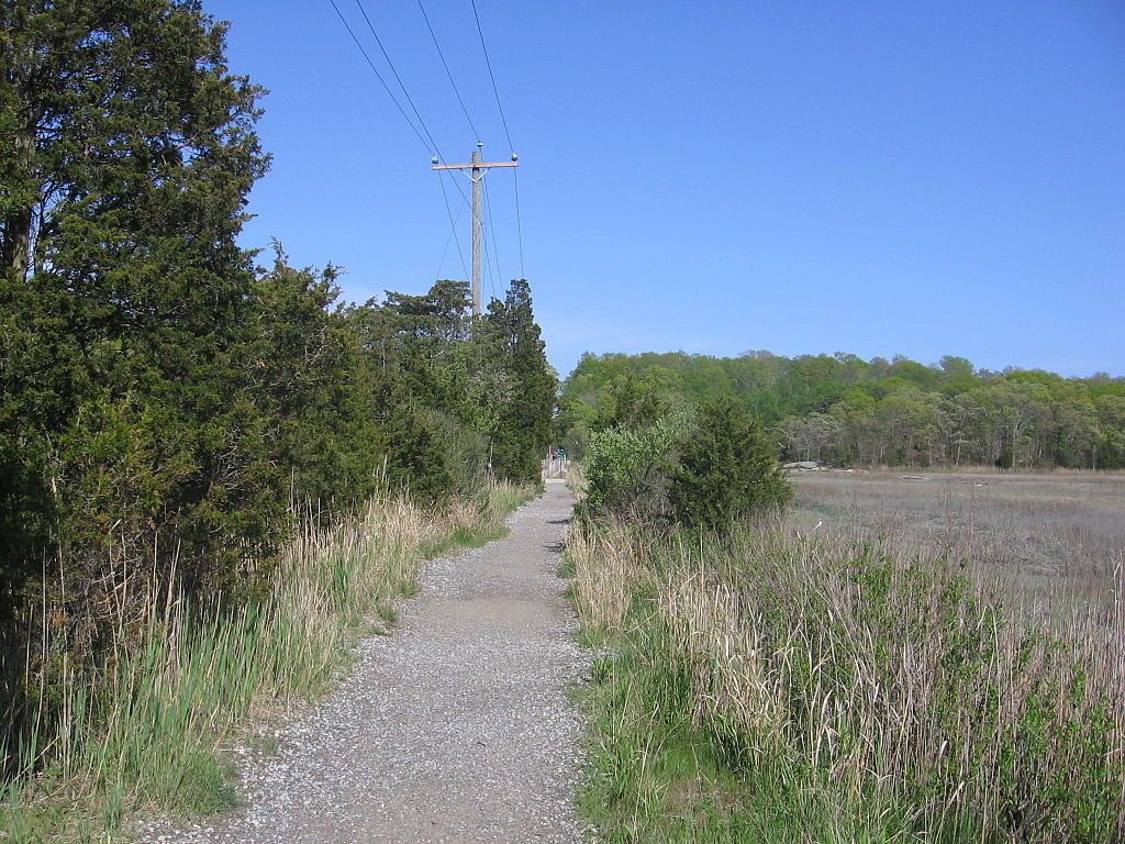 Pathway at Branford Trolley Trail