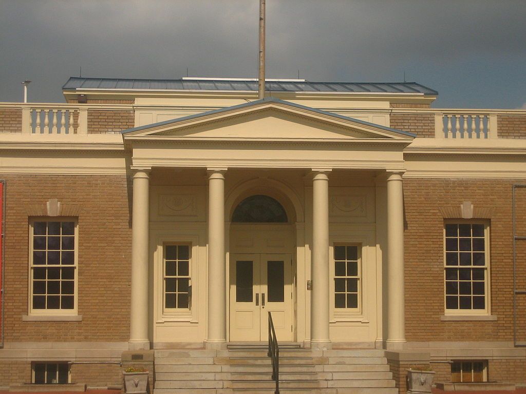 Front view of Matagorda County Museum's exterior